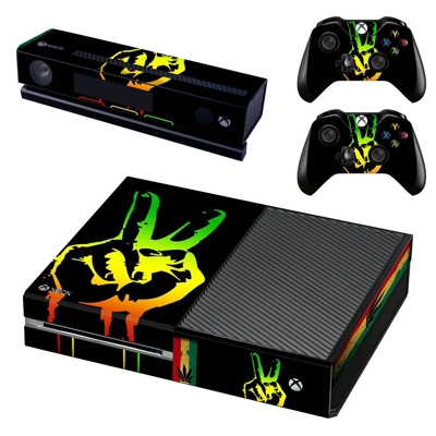 Colorful leaves decal skin for Xbox one Console and 2 Cont.. Colorful leaves decal skin for Xbox one Console and 2 Cont..