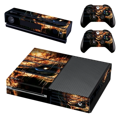 Predator decal skin for Xbox one Console and 2 Controllers Predator decal skin for Xbox one Console and 2 Controllers