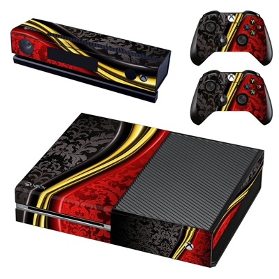 Floral art decal skin for Xbox one Console and 2 Controllers Floral art decal skin for Xbox one Console and 2 Controllers