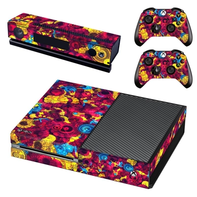 Colorul floral vector decal skin for Xbox one Console and .. Colorul floral vector decal skin for Xbox one Console and ..