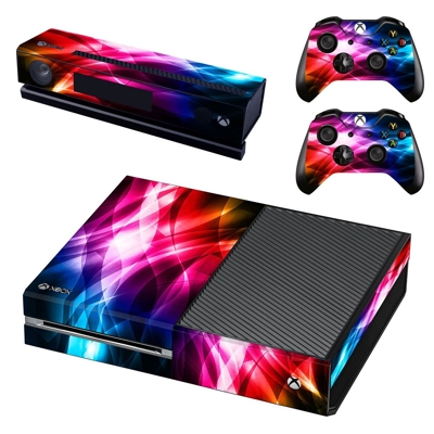 Colorul clothe wave decal skin for Xbox one Console and 2.. Colorul clothe wave decal skin for Xbox one Console and 2..