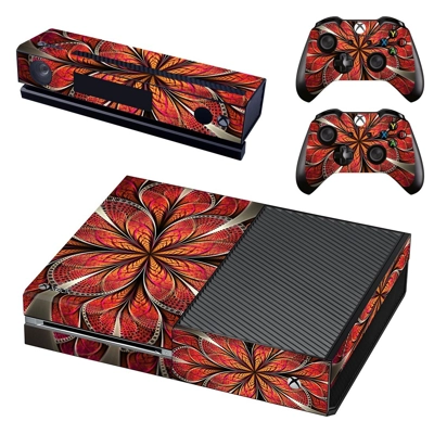 Floral leaves decal skin for Xbox one Console and 2 Contro.. Floral leaves decal skin for Xbox one Console and 2 Contro..