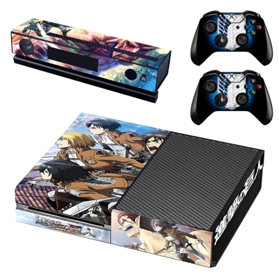 Attack on titan decal skin for Xbox one Console and 2 Cont.. Attack on titan decal skin for Xbox one Console and 2 Cont..