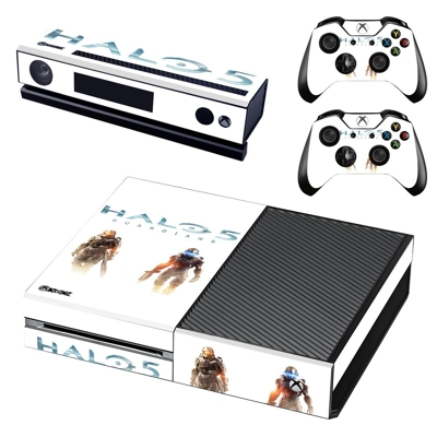 Halo 5 decal skin for Xbox one Console and 2 Controllers Halo 5 decal skin for Xbox one Console and 2 Controllers