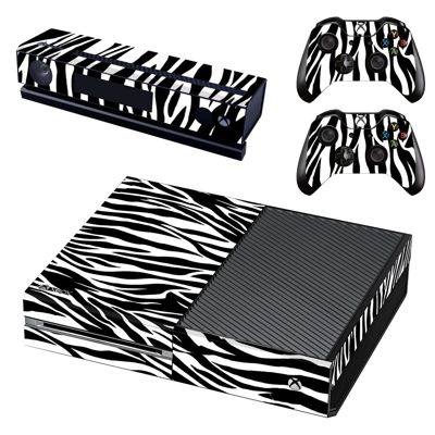 White tiger pattern decal skin for Xbox one Console and 2 .. White tiger pattern decal skin for Xbox one Console and 2 ..