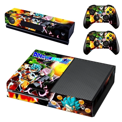 Dragon ball super decal skin for Xbox one Console and 2 Co.. Dragon ball super decal skin for Xbox one Console and 2 Co..