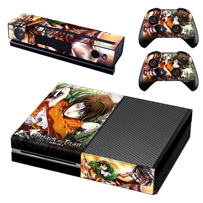 Attack on titan decal skin for Xbox one Console and 2 Cont.. Attack on titan decal skin for Xbox one Console and 2 Cont..