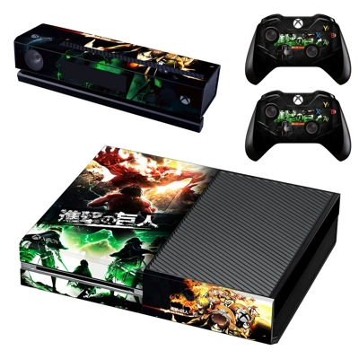 Attack on titan decal skin for Xbox one Console and 2 Cont.. Attack on titan decal skin for Xbox one Console and 2 Cont..