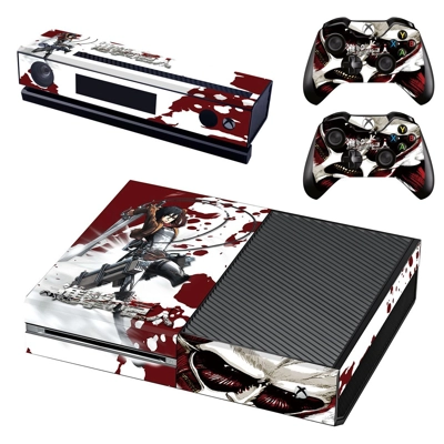 Attack on titan decal skin for Xbox one Console and 2 Cont.. Attack on titan decal skin for Xbox one Console and 2 Cont..