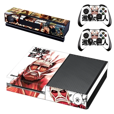 Attack on titan decal skin for Xbox one Console and 2 Cont.. Attack on titan decal skin for Xbox one Console and 2 Cont..