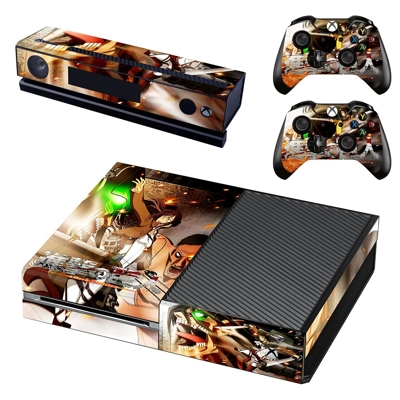 Attack on titan decal skin for Xbox one Console and 2 Cont.. Attack on titan decal skin for Xbox one Console and 2 Cont..
