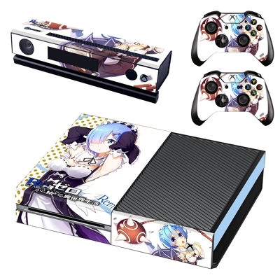 Re zero decal skin for Xbox one Console and 2 Controllers Re zero decal skin for Xbox one Console and 2 Controllers
