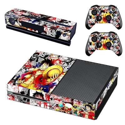 One Piece decal skin for Xbox one Console and 2 Controllers One Piece decal skin for Xbox one Console and 2 Controllers