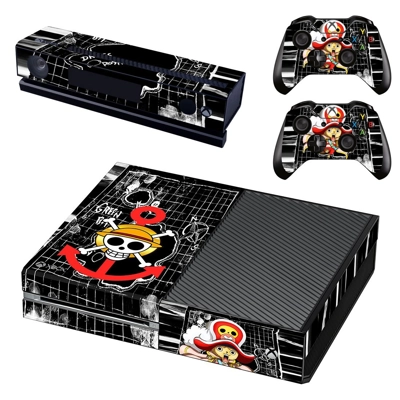 One Piece decal skin for Xbox one Console and 2 Controllers
