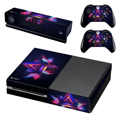 Nice clipart decal skin for Xbox one Console and 2 Control.. Nice clipart decal skin for Xbox one Console and 2 Control..
