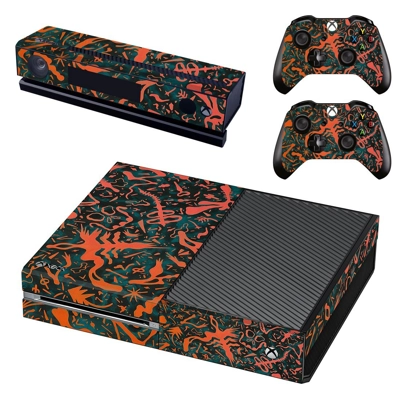 Cool Clipart decal skin for Xbox one Console and 2 Control.. Cool Clipart decal skin for Xbox one Console and 2 Control..