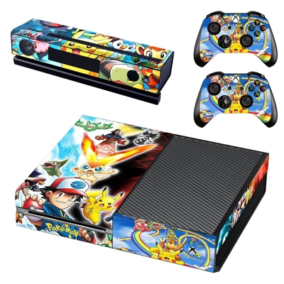 Pokemon go decal skin for Xbox one Console and 2 Controllers Pokemon go decal skin for Xbox one Console and 2 Controllers