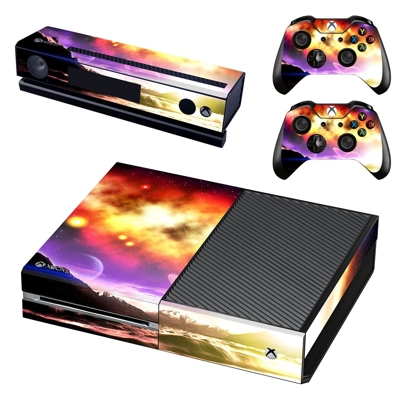 Planet and land decal skin for Xbox one Console and 2 Cont.. Planet and land decal skin for Xbox one Console and 2 Cont..