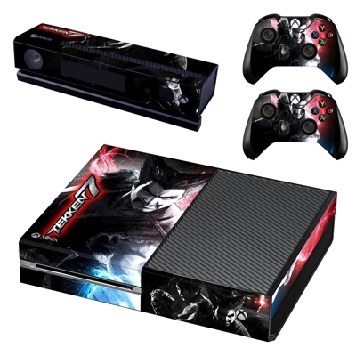 Tekken 7 decal skin for Xbox one Console and 2 Controllers Tekken 7 decal skin for Xbox one Console and 2 Controllers