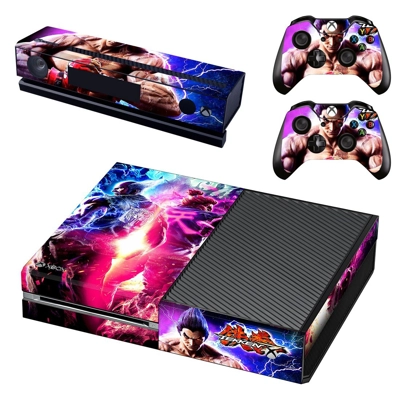 Tekken 7 decal skin for Xbox one Console and 2 Controllers Tekken 7 decal skin for Xbox one Console and 2 Controllers