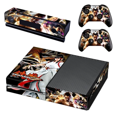 Tekken 7 decal skin for Xbox one Console and 2 Controllers Tekken 7 decal skin for Xbox one Console and 2 Controllers