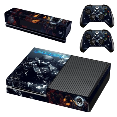 Prey decal skin for Xbox one Console and 2 Controllers Prey decal skin for Xbox one Console and 2 Controllers