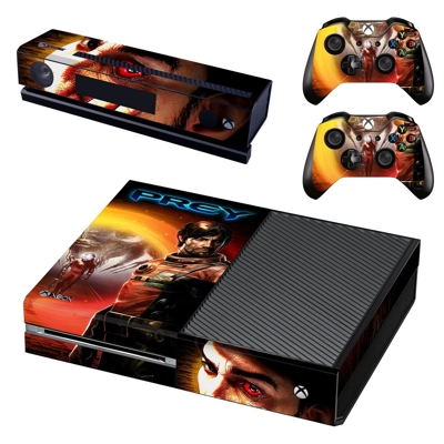Prey decal skin for Xbox one Console and 2 Controllers Prey decal skin for Xbox one Console and 2 Controllers