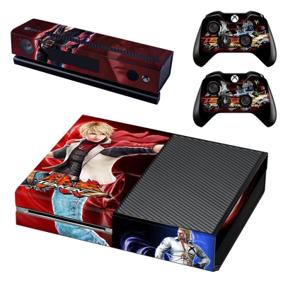 Tekken 7 decal skin for Xbox one Console and 2 Controllers Tekken 7 decal skin for Xbox one Console and 2 Controllers