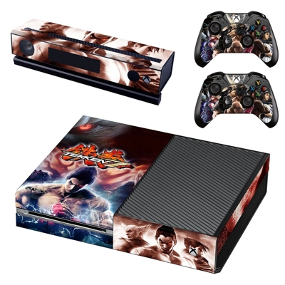 Tekken 7 decal skin for Xbox one Console and 2 Controllers Tekken 7 decal skin for Xbox one Console and 2 Controllers