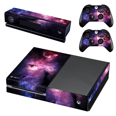 Space scene decal skin for Xbox one Console and 2 Controll.. Space scene decal skin for Xbox one Console and 2 Controll..