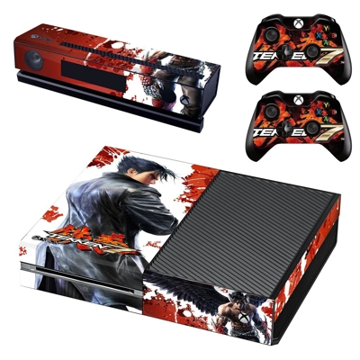 Tekken 7 decal skin for Xbox one Console and 2 Controllers Tekken 7 decal skin for Xbox one Console and 2 Controllers