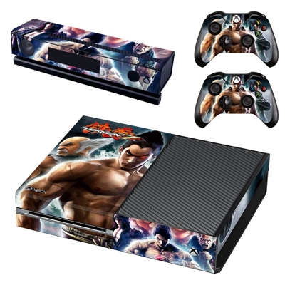Tekken 7 decal skin for Xbox one Console and 2 Controllers Tekken 7 decal skin for Xbox one Console and 2 Controllers