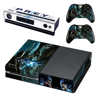 Prey decal skin for Xbox one Console and 2 Controllers Prey decal skin for Xbox one Console and 2 Controllers
