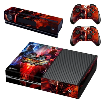 Tekken 7 decal skin for Xbox one Console and 2 Controllers Tekken 7 decal skin for Xbox one Console and 2 Controllers