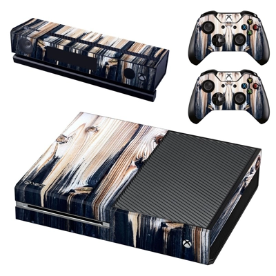 Wooden face decal skin for Xbox one Console and 2 Controll.. Wooden face decal skin for Xbox one Console and 2 Controll..