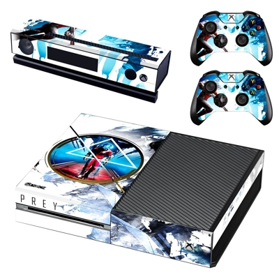 Prey decal skin for Xbox one Console and 2 Controllers Prey decal skin for Xbox one Console and 2 Controllers