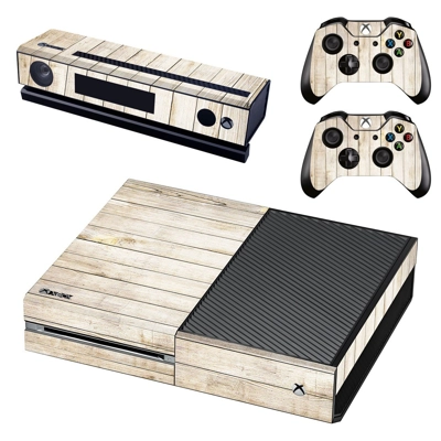 Wooden board decal skin for Xbox one Console and 2 Control.. Wooden board decal skin for Xbox one Console and 2 Control..