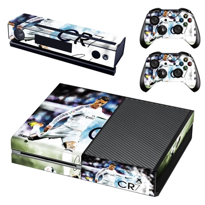 Cristiano ronaldo decal skin for Xbox one Console and 2 Co.. Cristiano ronaldo decal skin for Xbox one Console and 2 Co..