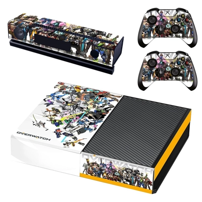 Overwatch decal skin for Xbox one Console and 2 Controllers Overwatch decal skin for Xbox one Console and 2 Controllers