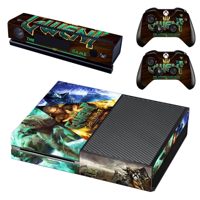 Gwent Challenger decal skin for Xbox one Console and 2 Controllers