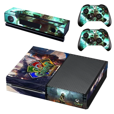 Gwent Challenger decal skin for Xbox one Console and 2 Controllers