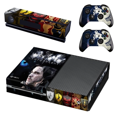 Game of thrones decal skin for Xbox one Console and 2 Cont.. Game of thrones decal skin for Xbox one Console and 2 Cont..