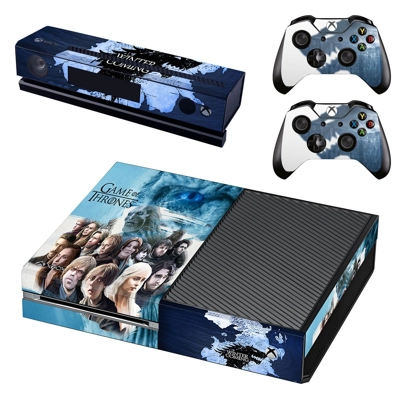 Game of thrones decal skin for Xbox one Console and 2 Cont.. Game of thrones decal skin for Xbox one Console and 2 Cont..