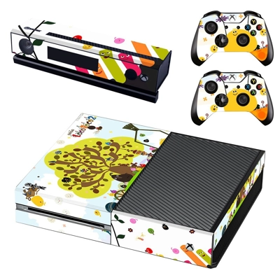 LocoRoco 2 decal skin for Xbox one Console and 2 Controllers LocoRoco 2 decal skin for Xbox one Console and 2 Controllers