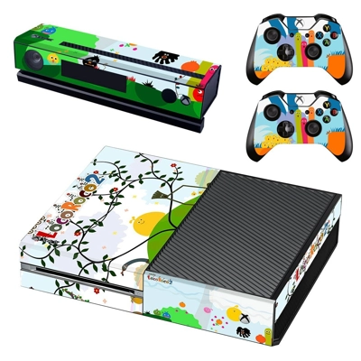 LocoRoco 2 decal skin for Xbox one Console and 2 Controllers LocoRoco 2 decal skin for Xbox one Console and 2 Controllers