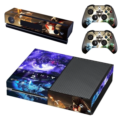 Destiny 2 decal skin for Xbox one Console and 2 Controllers Destiny 2 decal skin for Xbox one Console and 2 Controllers