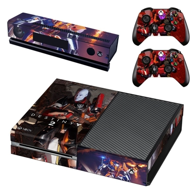 Destiny 2 decal skin for Xbox one Console and 2 Controllers Destiny 2 decal skin for Xbox one Console and 2 Controllers