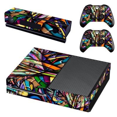 Colorful anime decal skin for Xbox one Console and 2 Contr.. Colorful anime decal skin for Xbox one Console and 2 Contr..