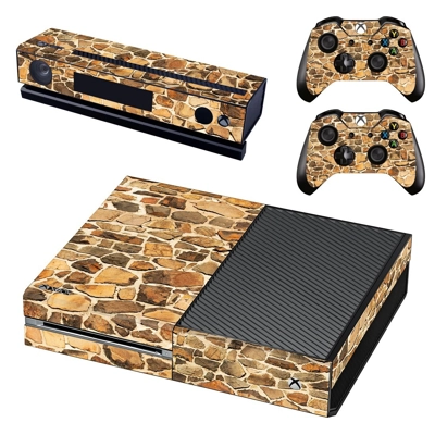 Stone Wall decal skin for Xbox one Console and 2 Controllers Stone Wall decal skin for Xbox one Console and 2 Controllers