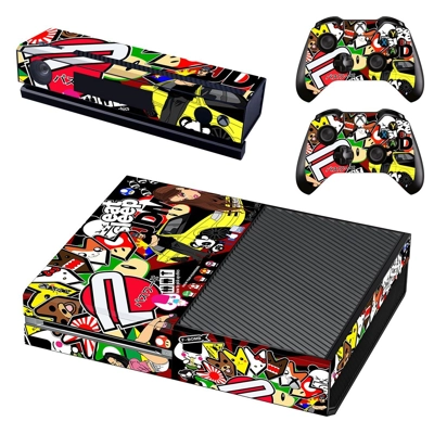 Eat sleep jdm domo decal skin for Xbox one Console and 2 Controllers